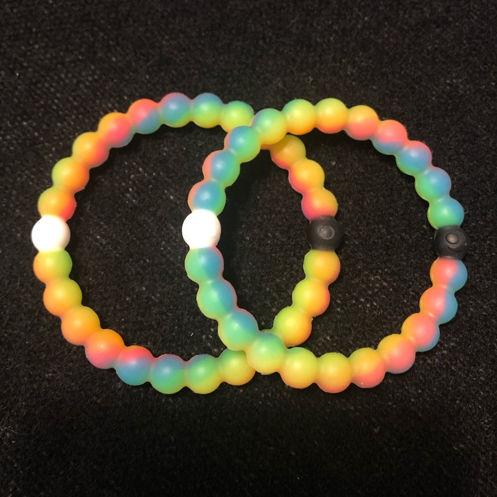 Rainbow Live Lokai Bracelet x2